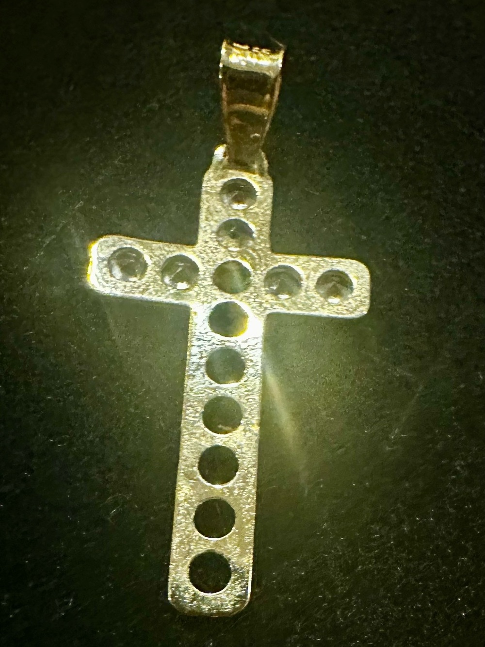Large 10K Solid Gold Cross Solid 10K Gold Real Gold